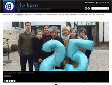 Tablet Screenshot of dekam.be